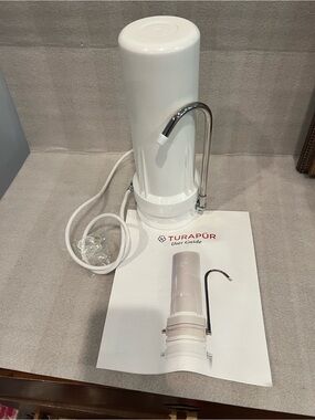 Turapur Countertop Hydrogen Water Filter Faucet System w Cartridge Made In USA